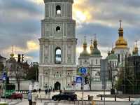 St. Sophia's Cathedral Kyiv in autumn 🗺️