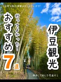 【静岡】伊豆のおすすめ観光スポット7選♨️