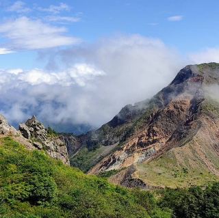 National park of Bandai Asahi