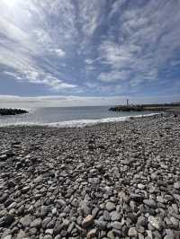 Madeira’s city beach 