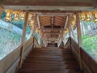 A temple that gathers faith as a prayer centre for the healing of eye diseases