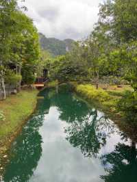 Peaceful spot with beautiful river to swim
