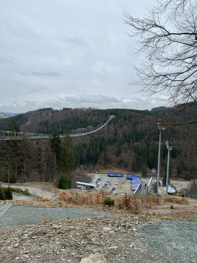 Above the trees, beyond the ordinary — welcome to Skywalk Willingen 🇩🇪🌉🌲 