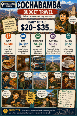 🗺️ Cochabamba for Every Budget