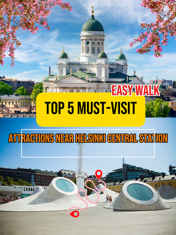 5 Popular Attractions Near Helsinki Central Station – Perfect for