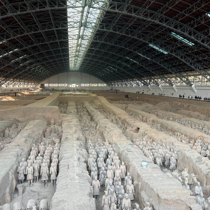 Terra-cotta warriors 