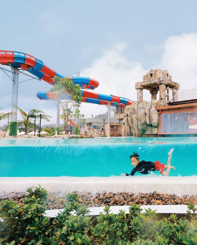 Thailand's newest water park, authentic southern Thai style.