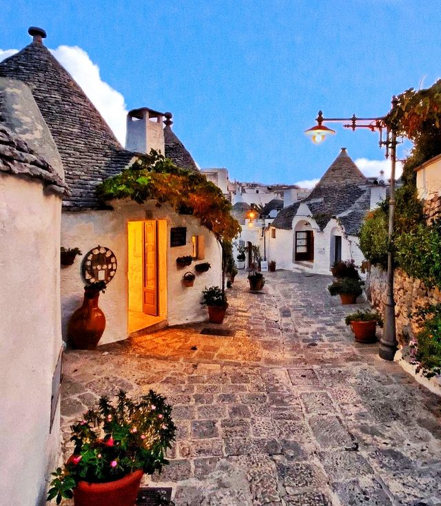 Italy's Alberobello town, a world from fairy tales.