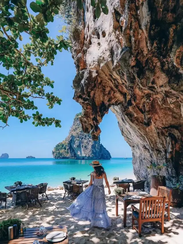 クラビ｜The Grottoレストランは絶美な海景色の洞窟です