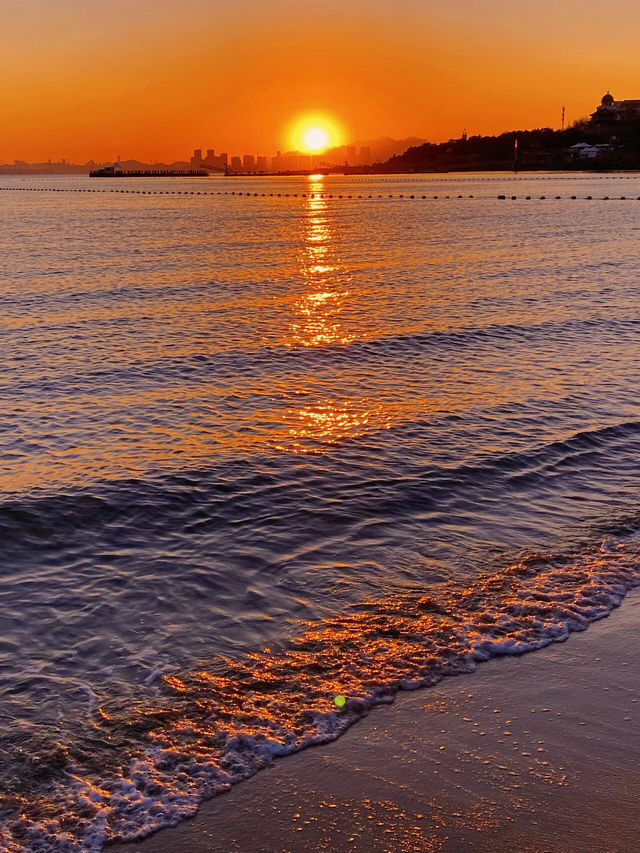 青島第一海水浴場|一個把浪漫發揮到極致的城市