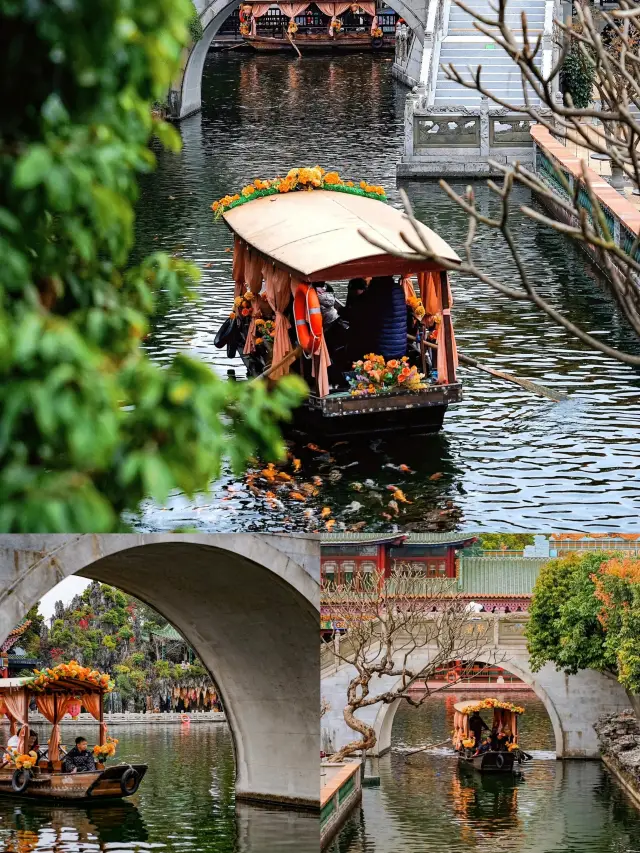 Guangzhou's ancient style cherry blossom check-in spot, Bao Mo Garden is in full bloom