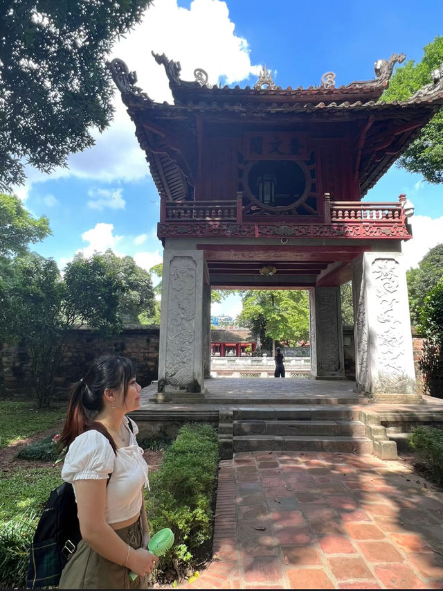 Temple of Literature  Hanoi  🕍🇻🇳