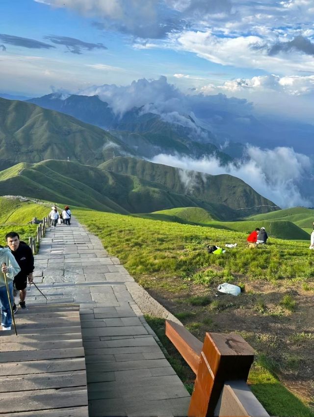 這輩子一定要來一下武功山