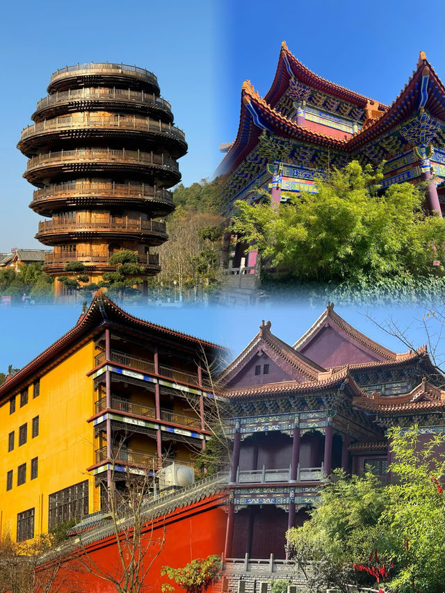 貴陽“小故宮”西普陀寺，隨手一拍都好美