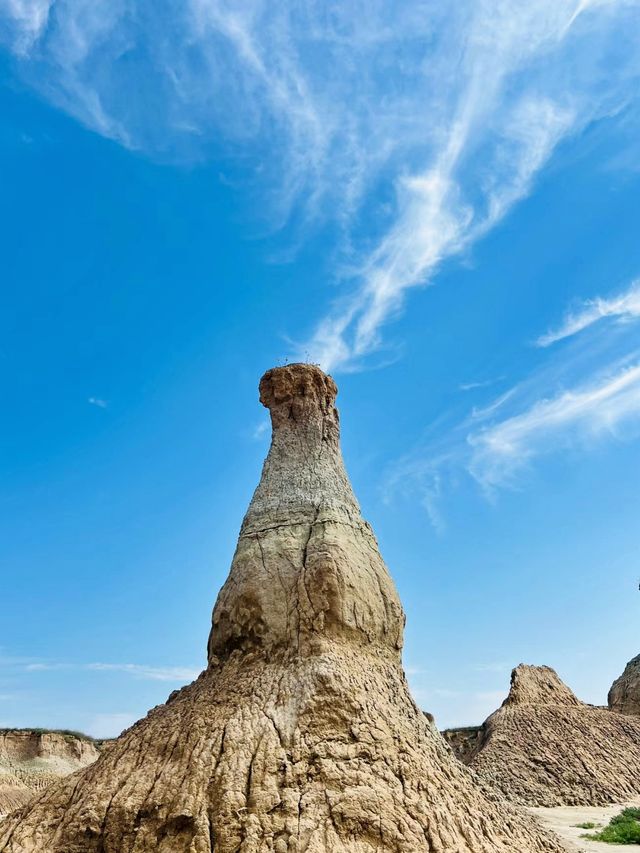 黃土高原上的魔鬼城——大同土林