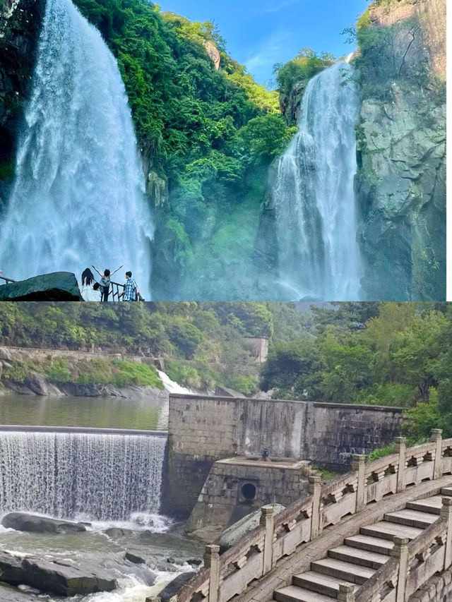 仙遊九鲤湖雙瀑布。