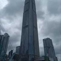 Victoria harbor Hongkong nice place to see the city scapes 