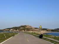 珠海桂山島，碧海藍天，風光旖旎