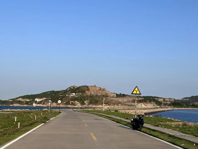 珠海桂山島，碧海藍天，風光旖旎