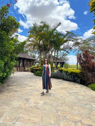 Kenya Safari outfit, easy to create an African style look.
