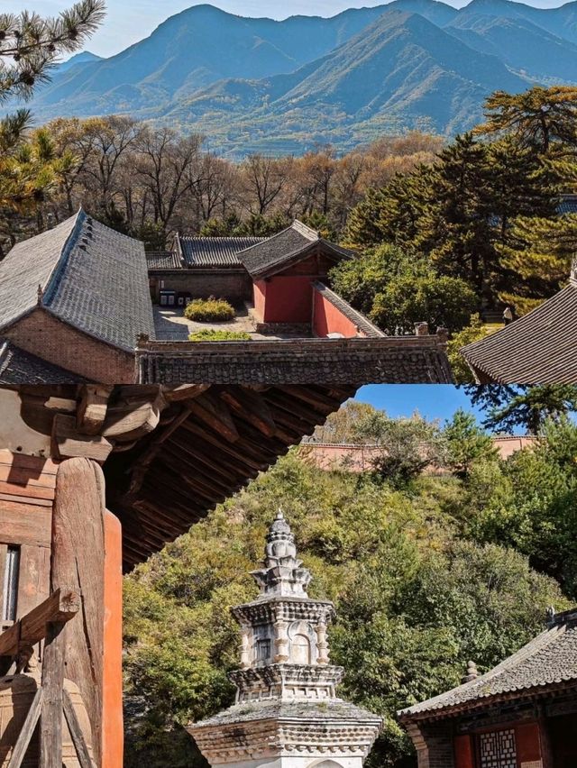 五台山的佛光寺，每一步都很神聖