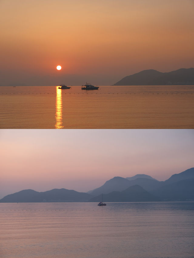 不想退房來深圳會一直住的海景酒店。