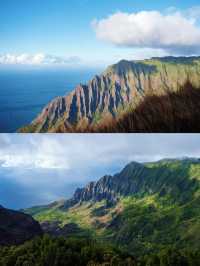 考艾島的山和海真令人流連忘返。