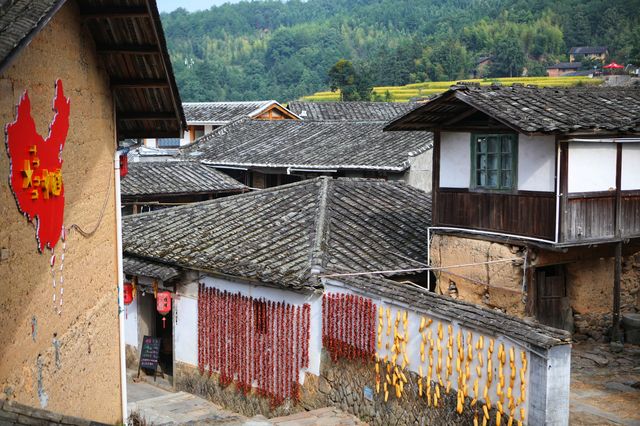 福建｜在千年古村裡體驗不一樣的「晒秋」