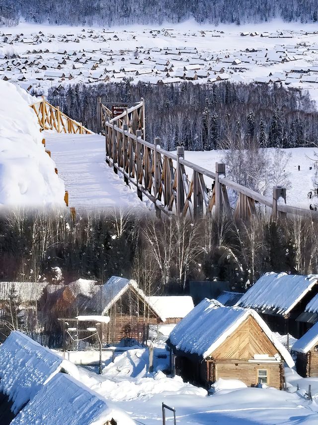 新疆禾木 | 冬日北國夢幻之境