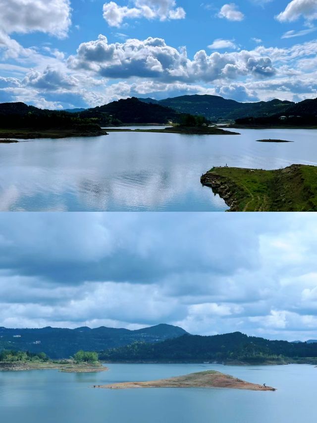 四川升鐘湖，隱藏版的水鄉仙境！