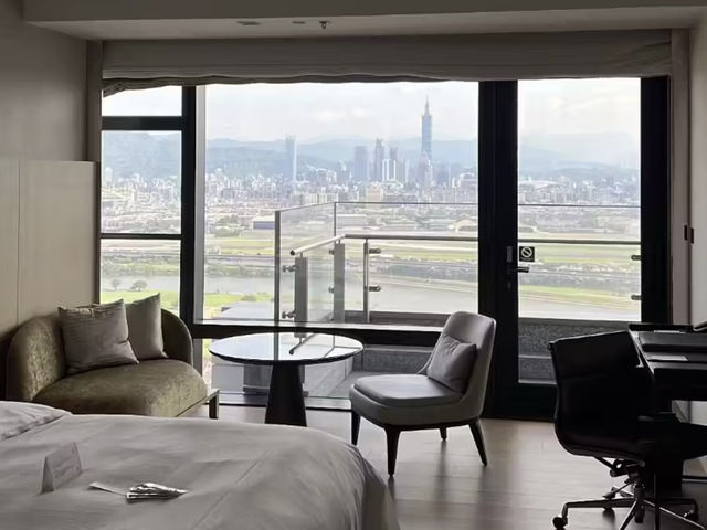 天際流光，俯瞰台北——台北萬豪酒店