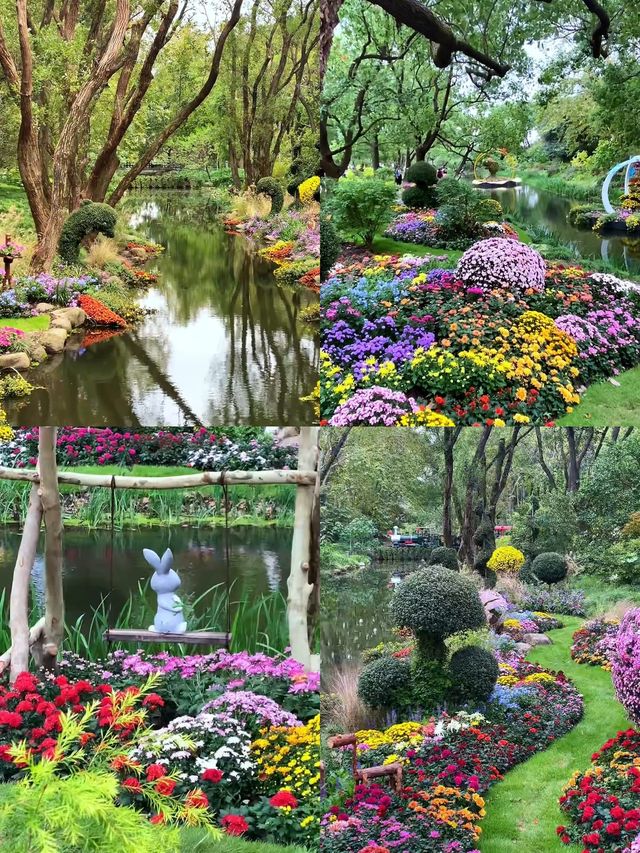 魔都「莫奈花園」—共青森林公園這片秘境，美到犯規！