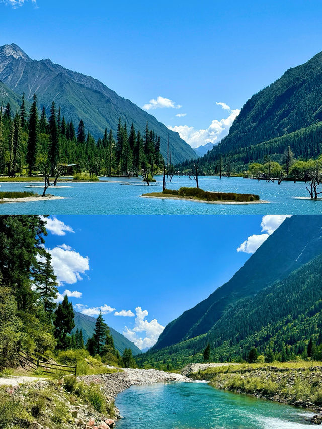 不是瑞士，是川西的夏天！
