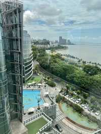 🌊【珠海海景房「沉浸式療癒」！躺在床上追日出，泡澡還能看山景樹林～我願稱之為「來5678次的理由」～】
