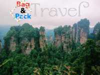 Mist-Kissed Mountains: Wulingyuan's Backpacker Hug