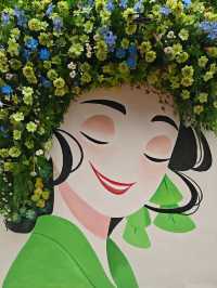 深圳福田驚現簪花女孩！地鐵直達嘅免費浪漫