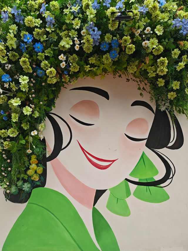 深圳福田驚現簪花女孩！地鐵直達嘅免費浪漫