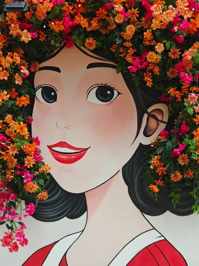 深圳福田驚現簪花女孩！地鐵直達嘅免費浪漫