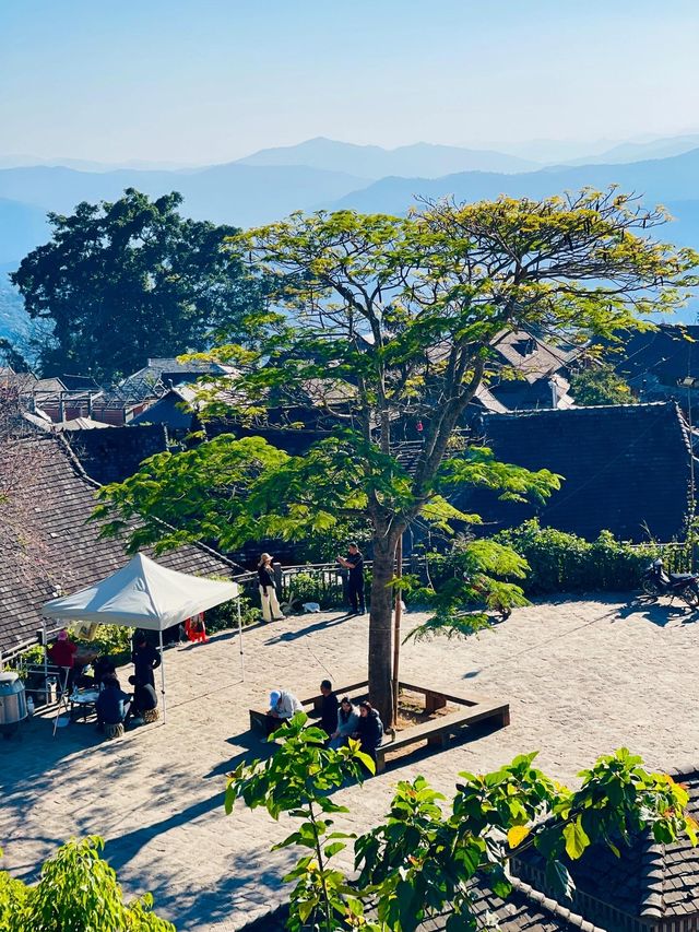 世遺翁基古寨~在景邁山千年布朗古寨,賞夕陽晚霞 世遺翁基古寨~在景邁山千年布朗古寨,賞夕陽晚霞