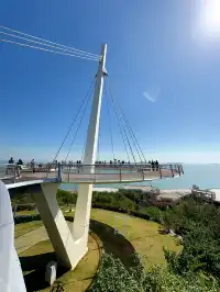 在廈門秋日最美山海步道全程下坡