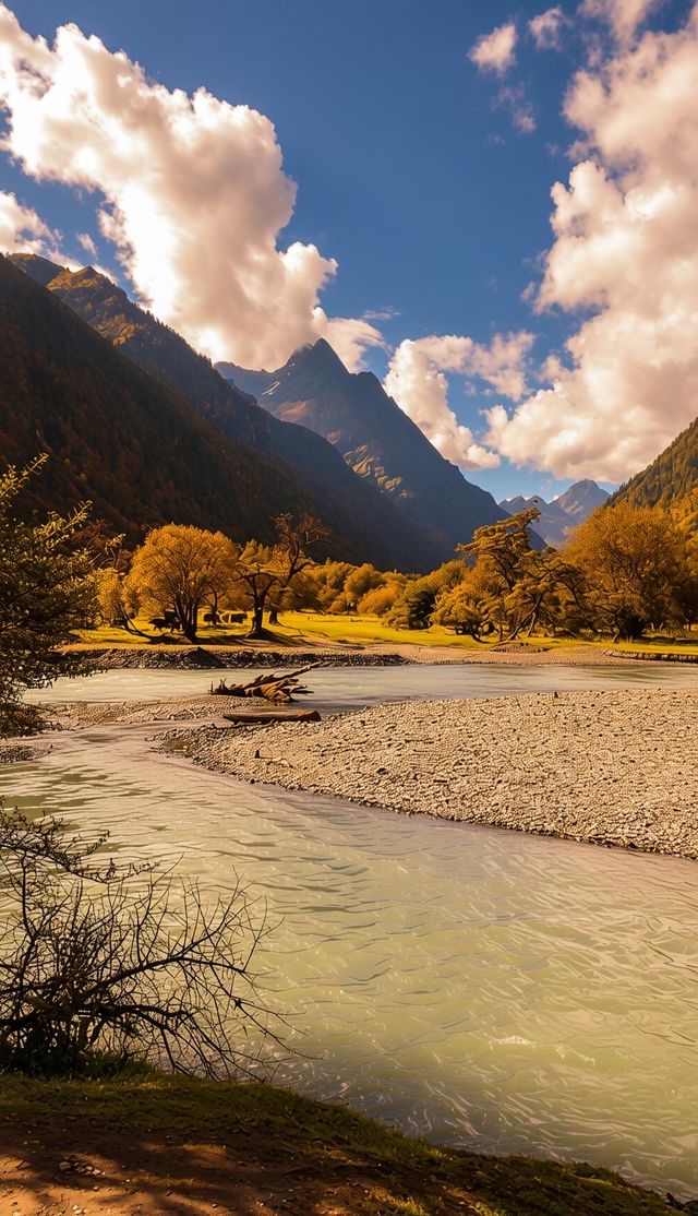 秋季最美川西小眾秘境,雪山下的藏寨美到失語 秋季最美川西小眾秘境,雪山下的藏寨美到失語