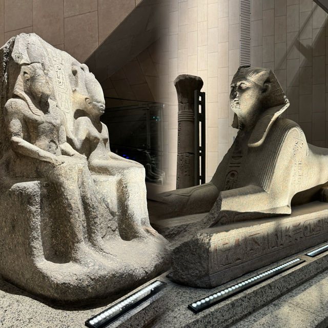 在埃及博物館門口大哭後… 在埃及博物館門口大哭後…