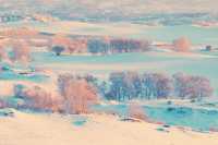 中國六大絕美雪景地!每一幀都美到窒息!快收藏! 吉林-長白山 長白山天池封凍期美得像仙境!