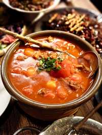 重慶帶娃必衝!下浩里夜景C位融合菜,窗邊怼臉看大橋