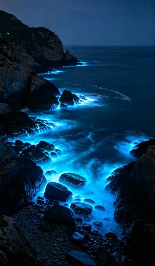 東シナ海の孤島でゆったりとした時間を！5～8月だけ現れる海上の青い星河