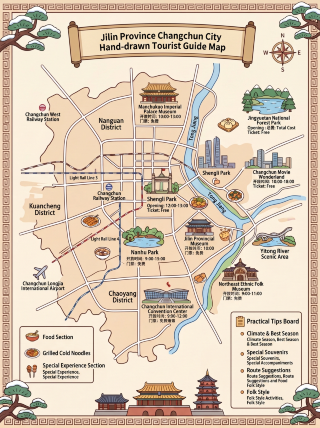 23℃ summer escape in Changchun｜forest and city outings for kids both online