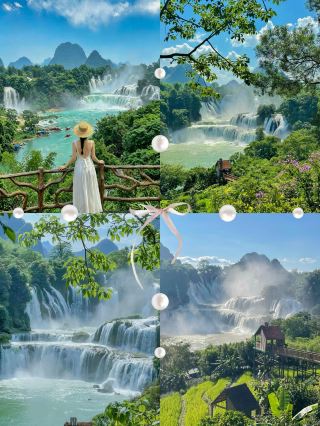 Detian waterfall’s top photo spots fully revealed! A must-visit cross-border wonder this summer