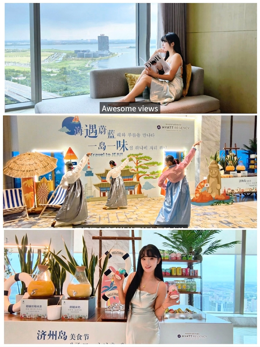 Watch the sunset over Kuncheng Lake from your bed at the Hyatt Regency Changshu