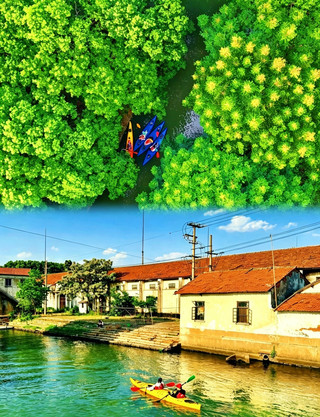 This green wilderness is about more than kayaking, with a full rural sense of relaxation