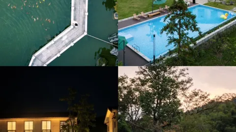 A secluded guesthouse in Siming Mountain | A mountain pool so beautiful you won't want to leave. Want to escape the crowds? Come to this guesthouse in Siming Mountain for a relaxing and comfortable holiday during the Mid-Autumn Festival and National Day holidays! (Shallow mountain area) — traveler post in Ningbo